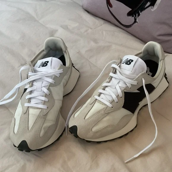 New Balance 327 "Sea Salt/Black" sneakers, 8 - Picture 9 of 11